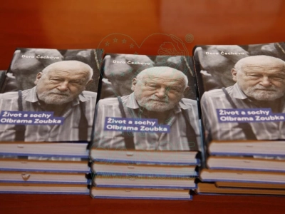 Křest knížky Život a sochy Olbrama Zoubka