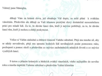 Ocenění Projektu Šance