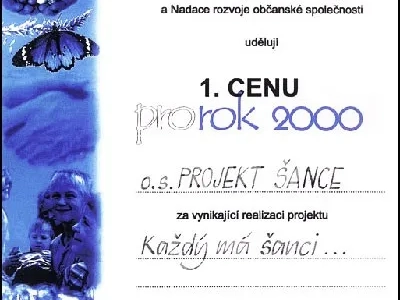 Ocenění Projektu Šance